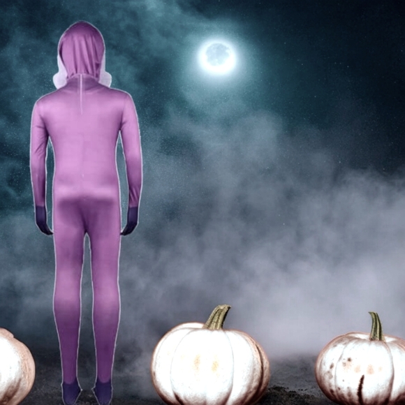 Halloween Scary Smiling 5 Nights at Freddy's Cosplay Costume Onesie, S - Picture 3 of 7